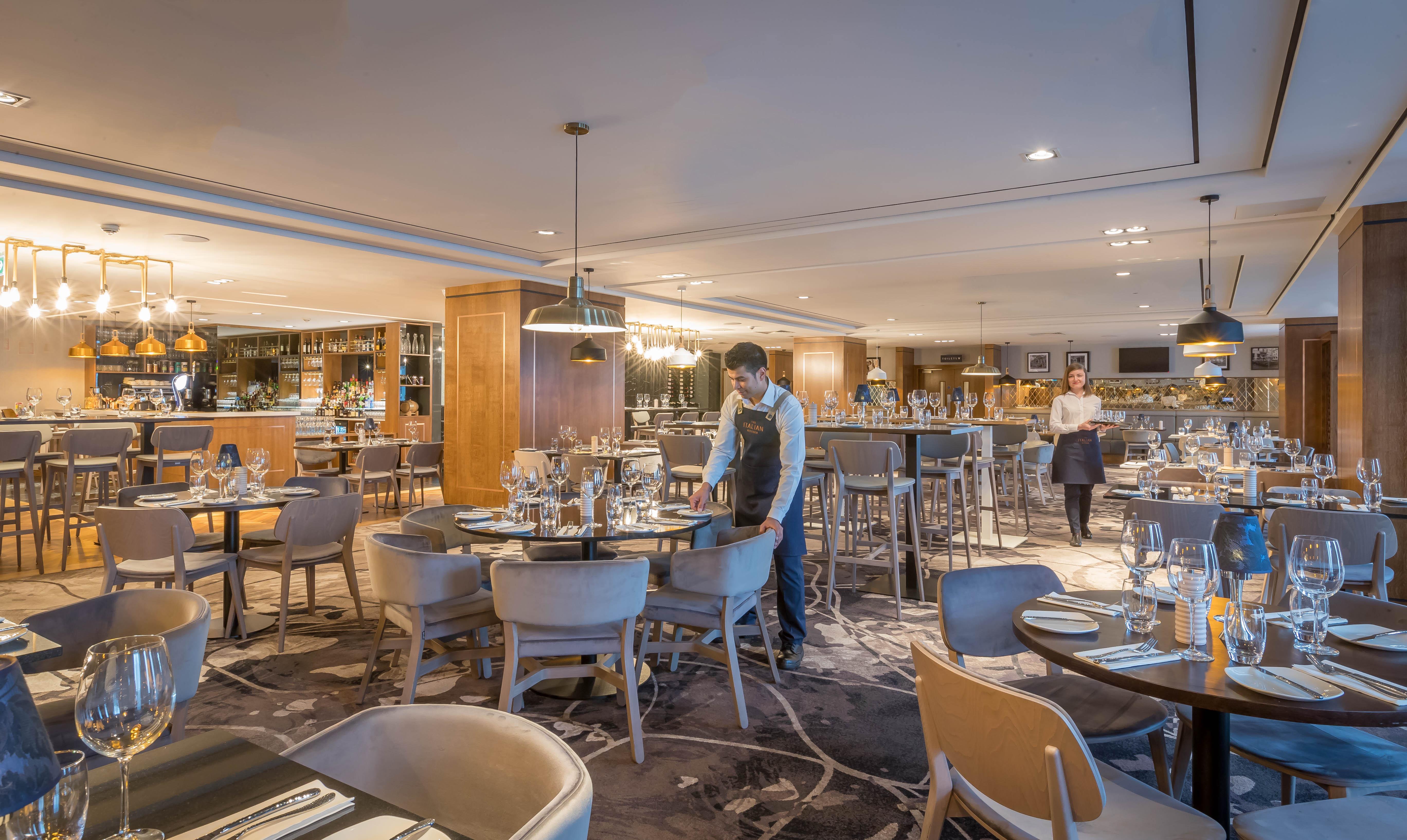 Clayton Hotel Dublin Airport Coolock Ristorante foto Italian restaurant in Dublin